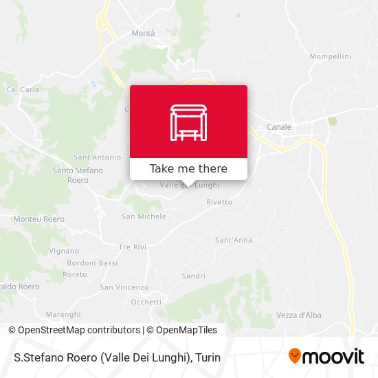S.Stefano Roero (Valle Dei Lunghi) map