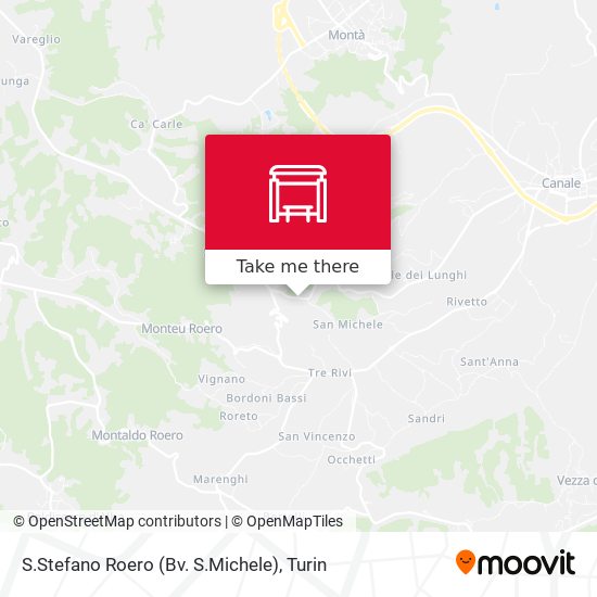 S.Stefano Roero (Bv. S.Michele) map