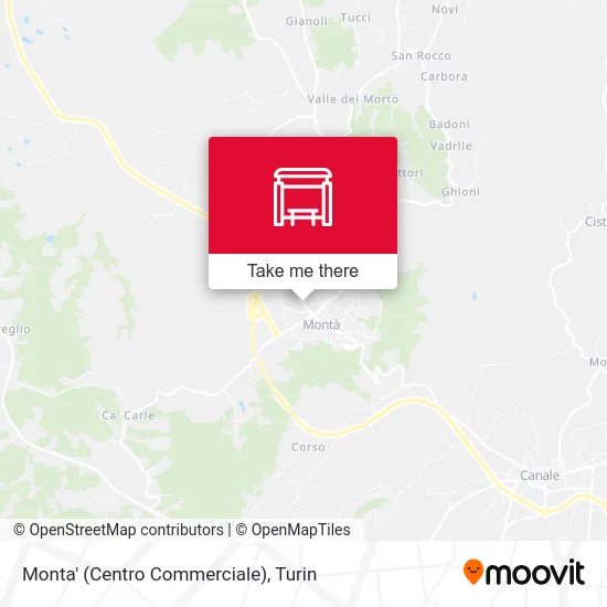 Monta (Shopping Center) map