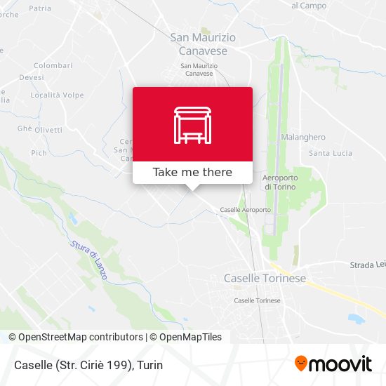Caselle (Str. Ciriè 199) map