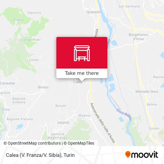 Calea (V. Franza/V. Sibia) map