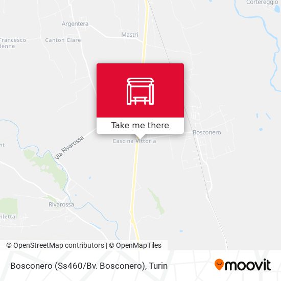 Bosconero (Ss460 / Bv. Bosconero) map