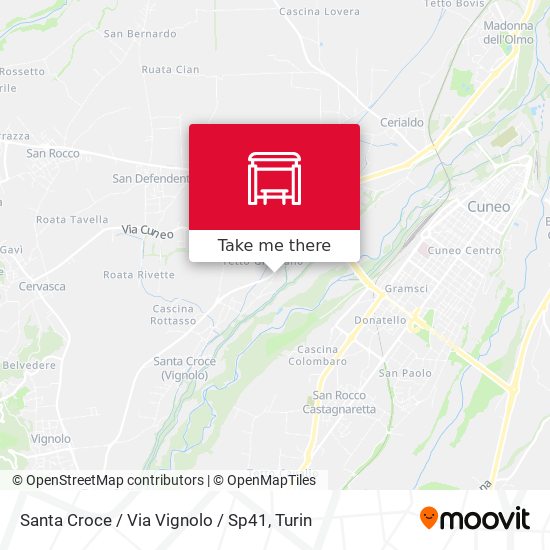 Santa Croce / Via Vignolo / Sp41 map