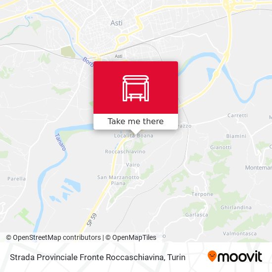 Strada Provinciale Fronte Roccaschiavina map