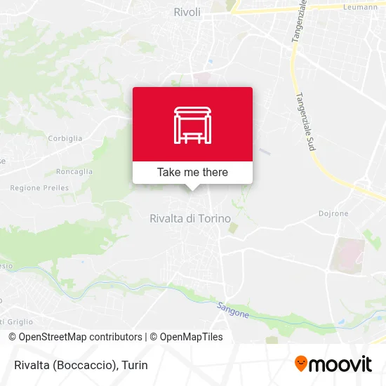 Rivalta (Boccaccio) map
