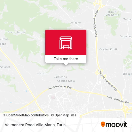 Valmanera Road Villa Maria map