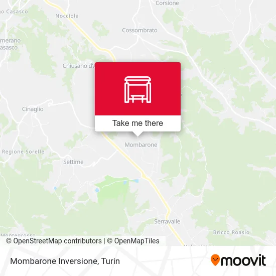 Mombarone Inversione map