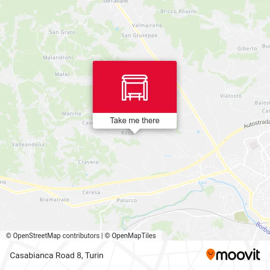 Casabianca Road 8 map