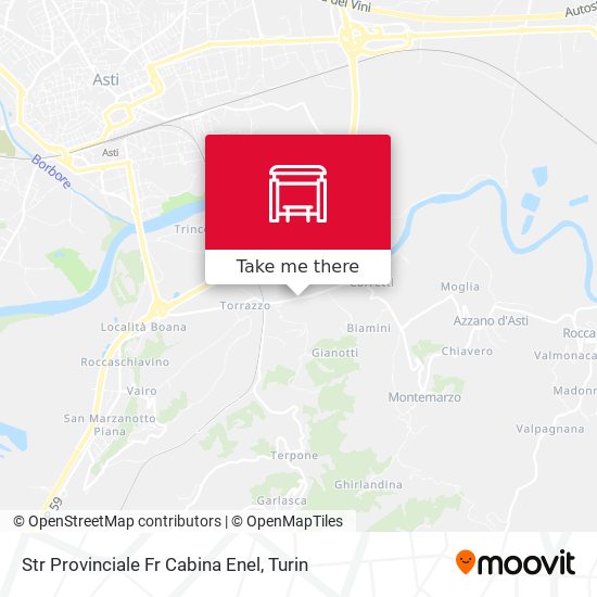 Str Provinciale Fr Cabina Enel map