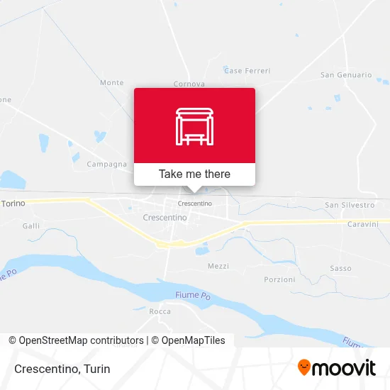 Crescentino map