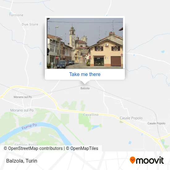 Balzola map