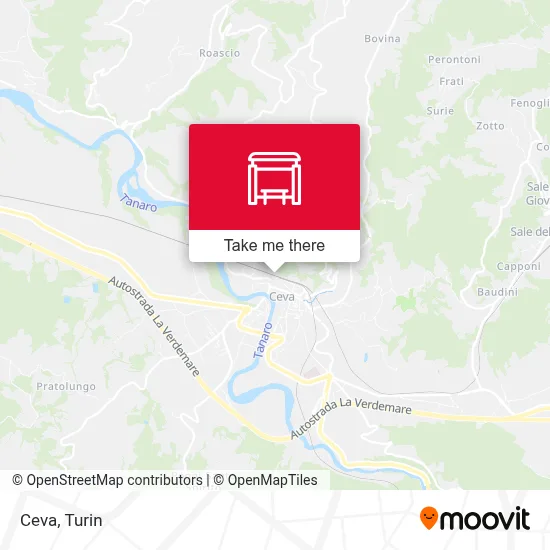 Ceva map