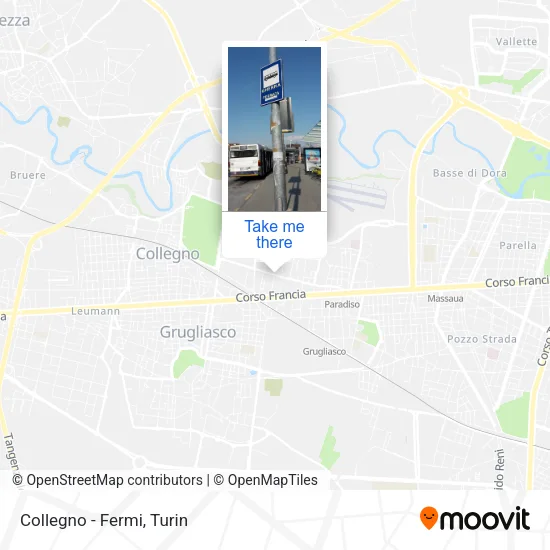 Collegno - Fermi map