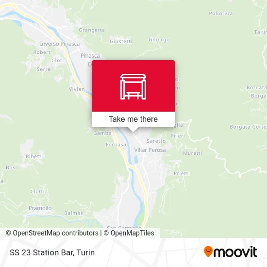 SS 23 Station Bar map