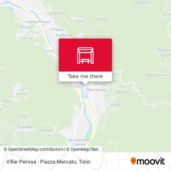 Villar Perosa - Piazza Mercato map