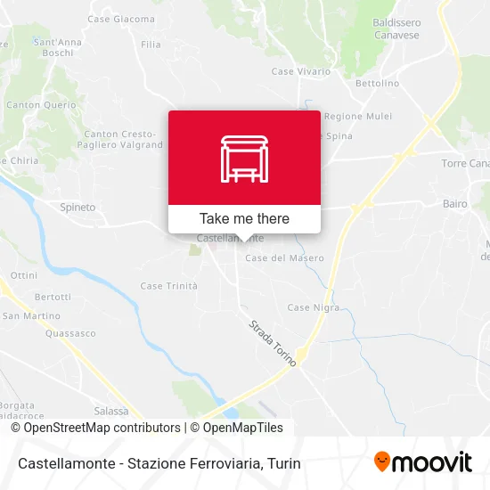 Castellamonte - Stazione Ferroviaria map