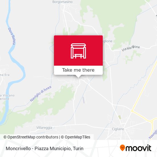 Moncrivello - Piazza Municipio map