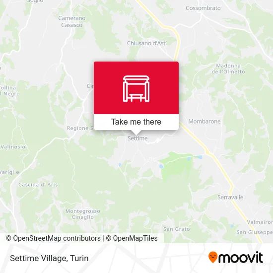 Settime Village map