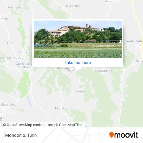 Mondonio map