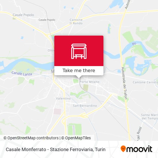 Casale Monferrato -  Stazione Ferroviaria map