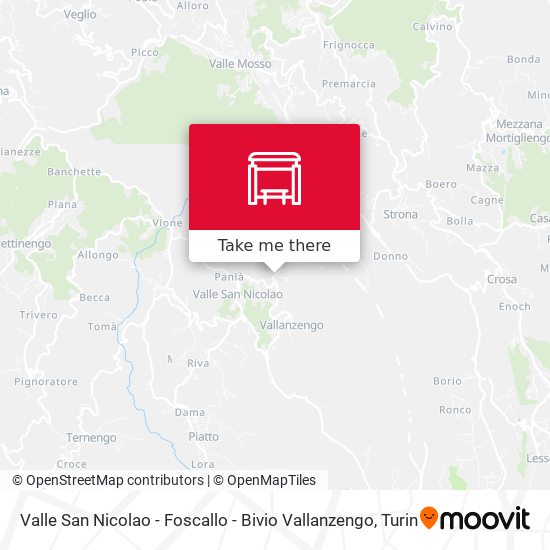 Valle San Nicolao - Foscallo - Bivio Vallanzengo map
