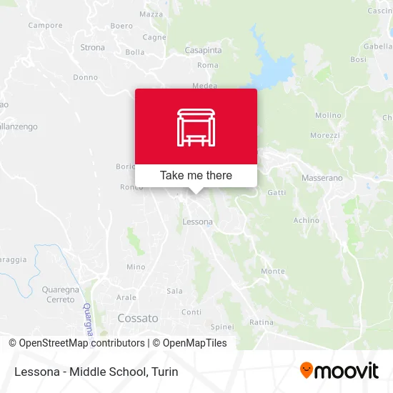 Lessona - Middle School map
