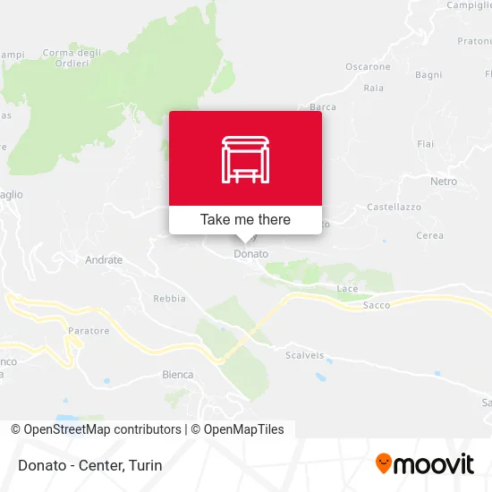 Donato - Center map
