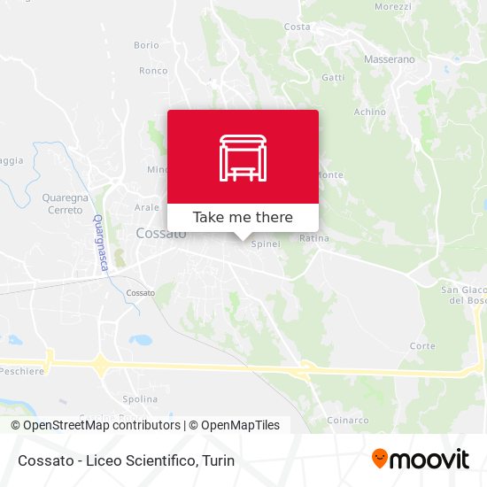 Cossato - Liceo Scientifico map