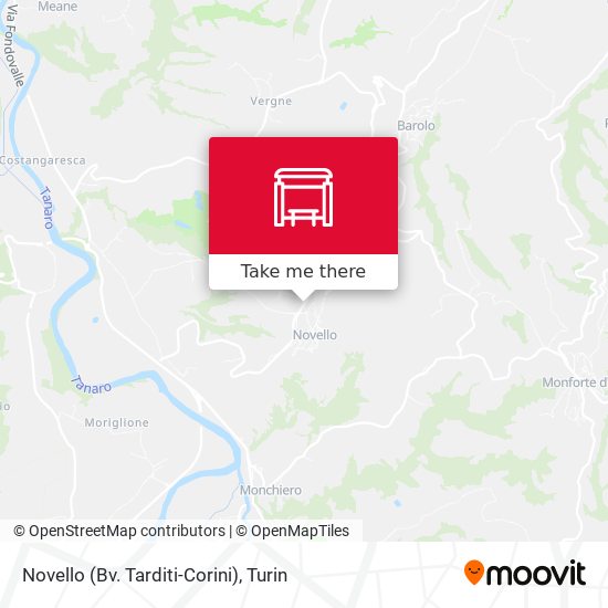 Novello (Bv. Tarditi-Corini) map