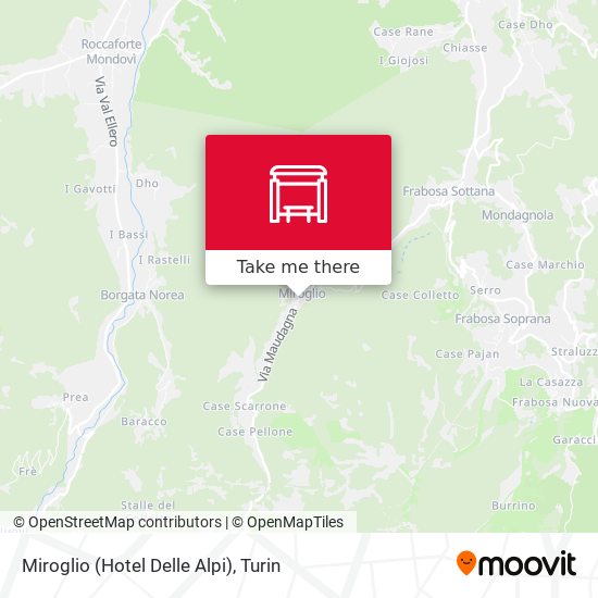Miroglio (Hotel Delle Alpi) map