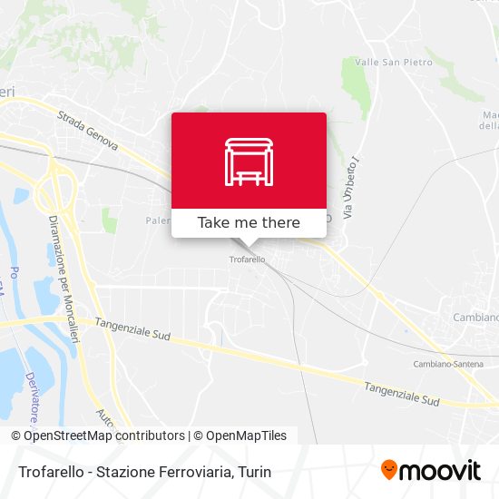 Trofarello - Stazione Ferroviaria map