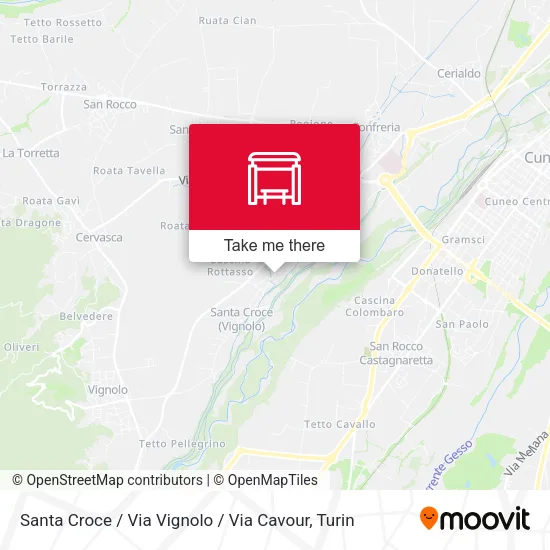 Santa Croce / Via Vignolo / Via Cavour map