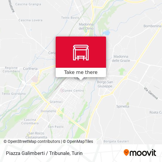 Piazza Galimberti / Tribunale map