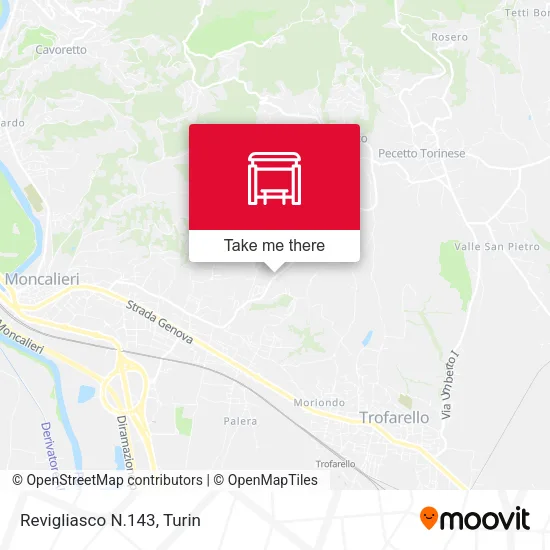 Revigliasco N.143 map