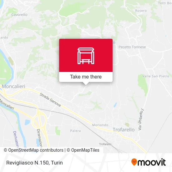 Revigliasco N.150 map