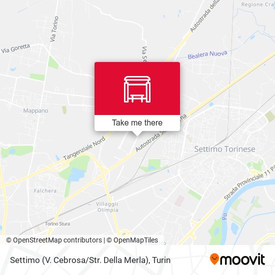 Settimo (V. Cebrosa / Str. Della Merla) map