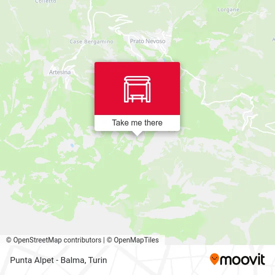 Punta Alpet - Balma map