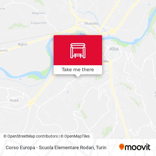 Corso Europa - Scuola Elementare Rodari map