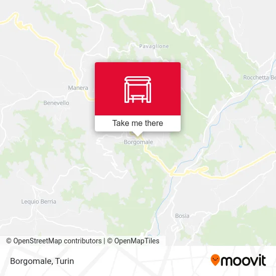 Borgomale map