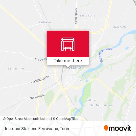 Incrocio Stazione Ferroviaria map