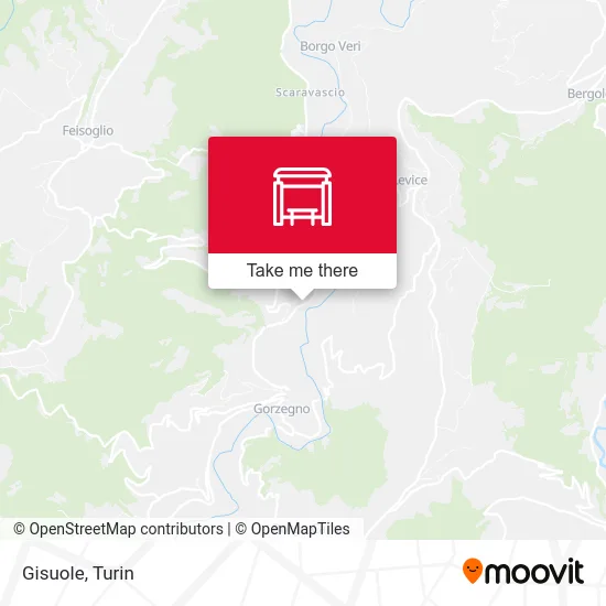 Gisuole map