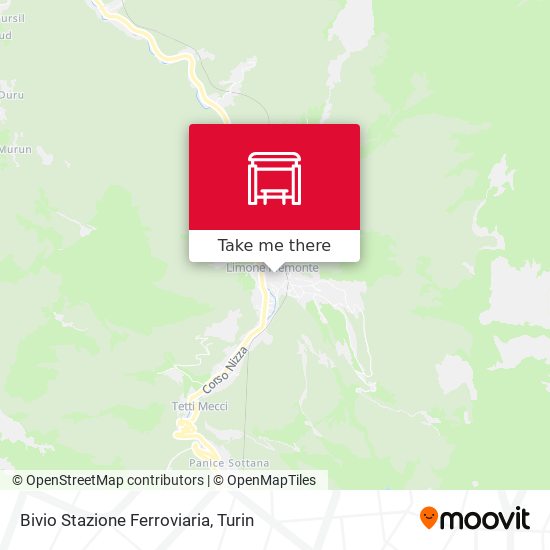 Bivio Stazione Ferroviaria map