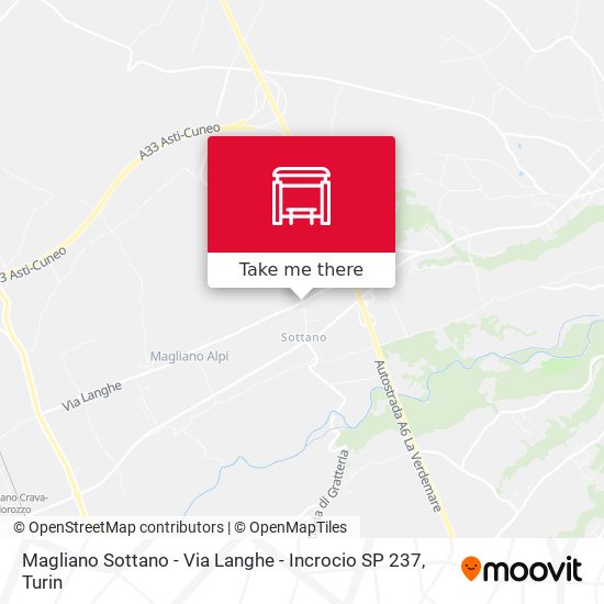 Magliano Sottano - Via Langhe - Incrocio SP 237 map