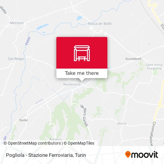 Pogliola - Stazione Ferroviaria map