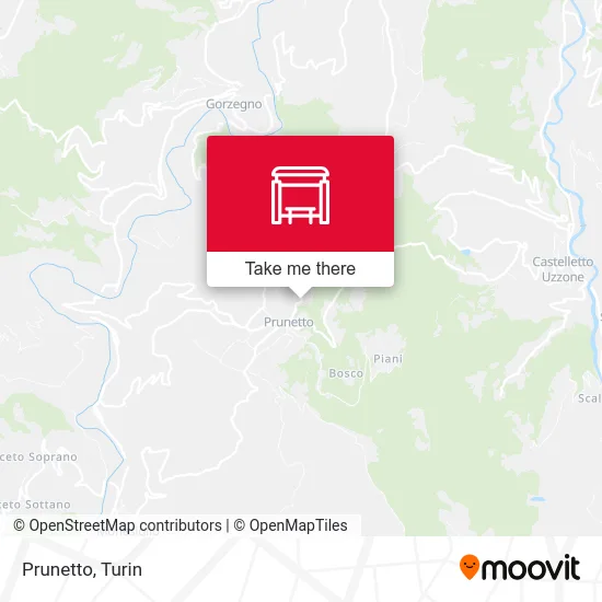 Prunetto map
