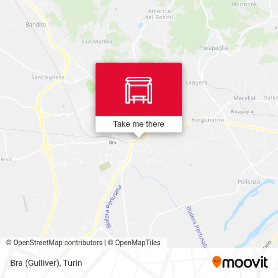 Bra (Gulliver) map