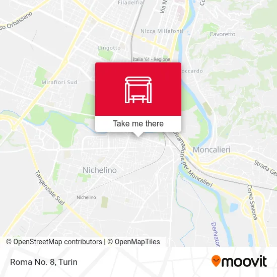 Roma No. 8 map