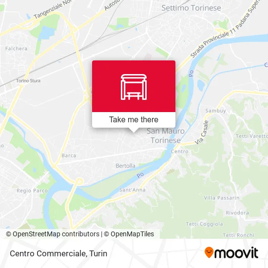 Centro Commerciale map