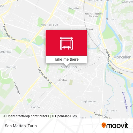 San Matteo map