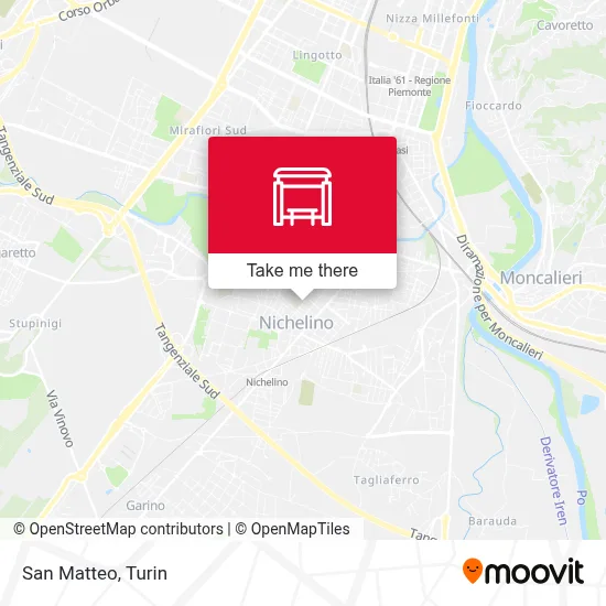 San Matteo map